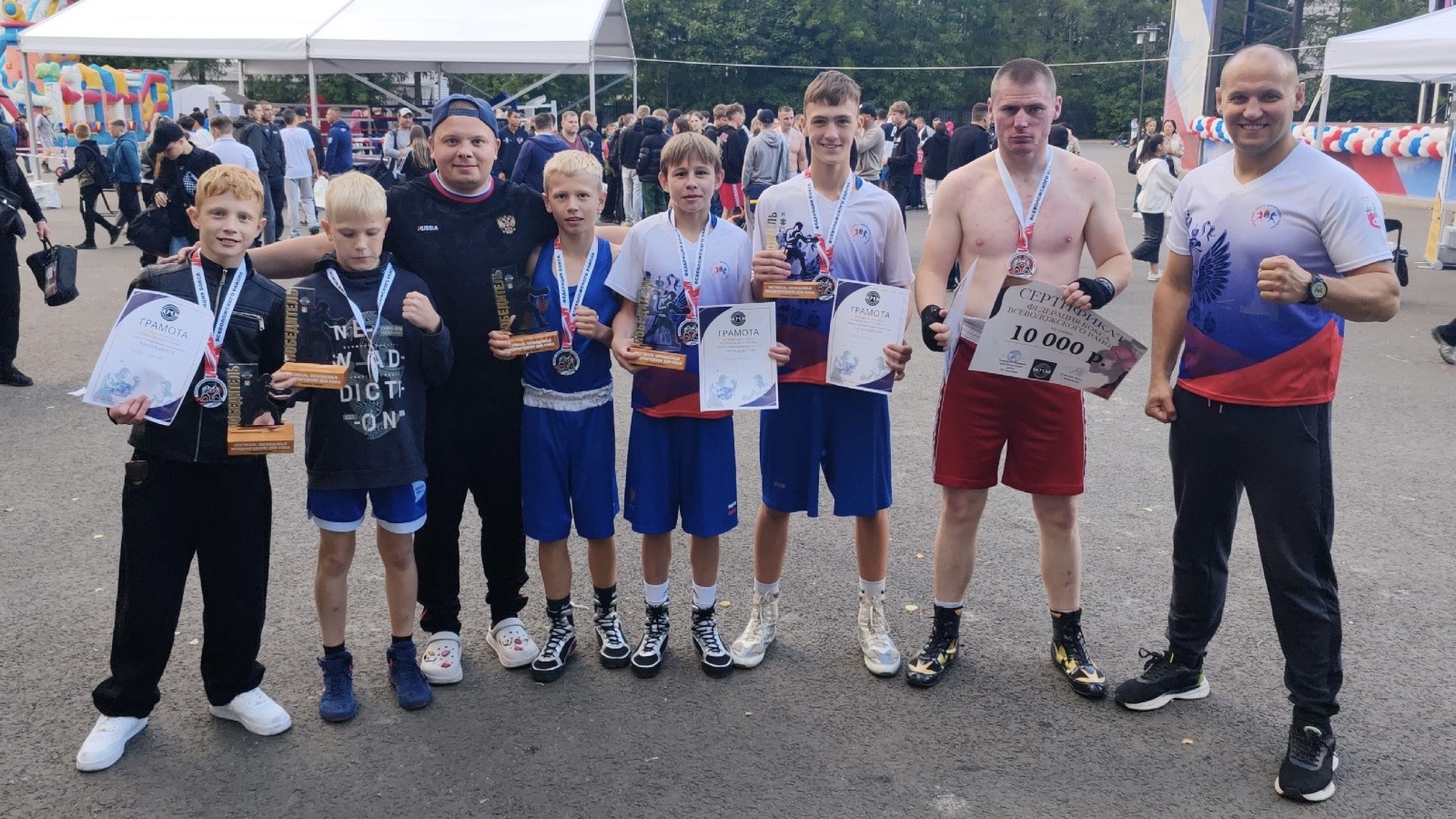 Выборгские атлеты привезли награды с Фестиваля бокса