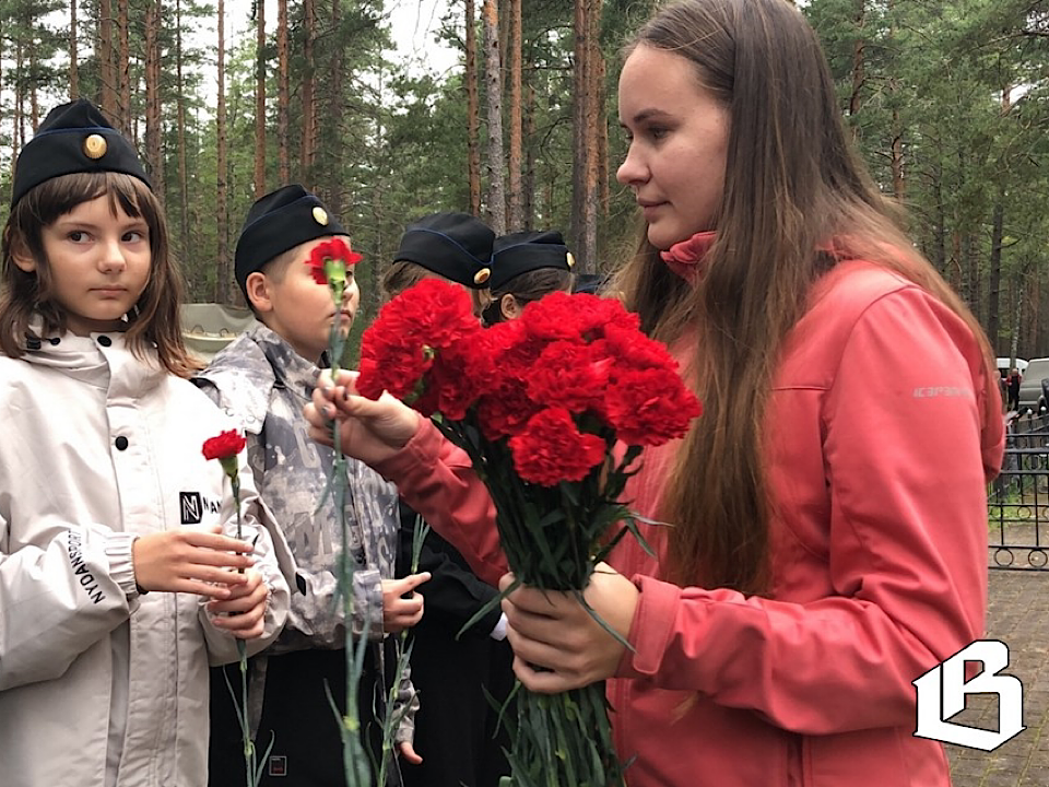 Под Выборгом преданы земле останки красноармейцев, погибших на острове Игривом