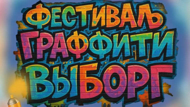 В воскресенье в Выборге пройдет фестиваль граффити