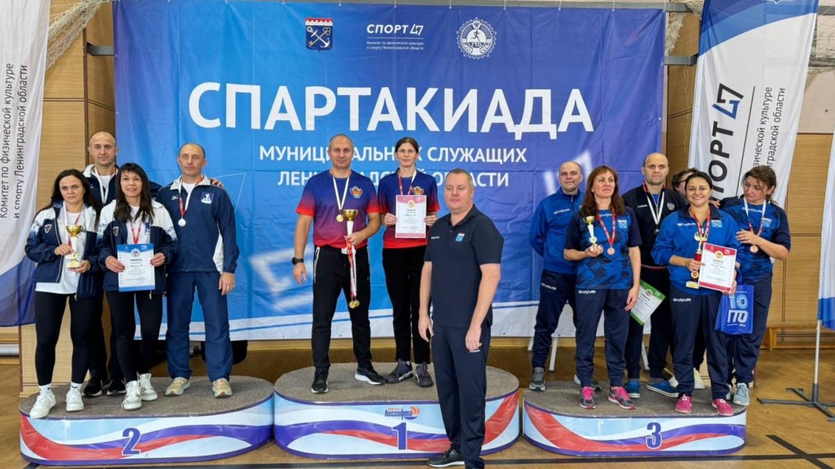 Выборгские муниципальные служащие – одни из самых спортивных в 47 регионе