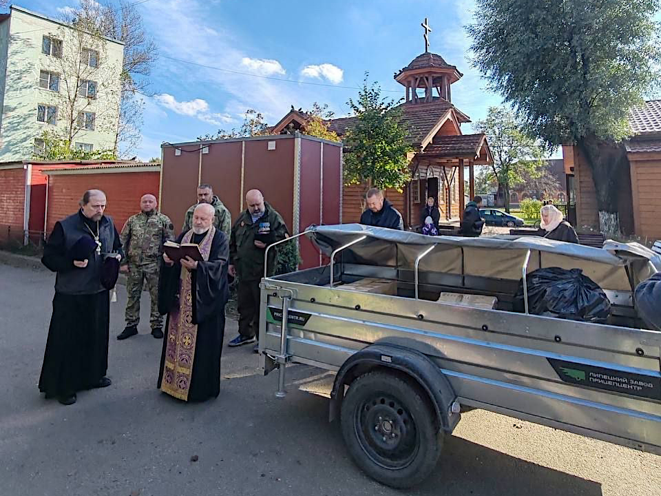 Гуманитарный груз из Ленинградской области отправился на Запорожско-Херсонское направление