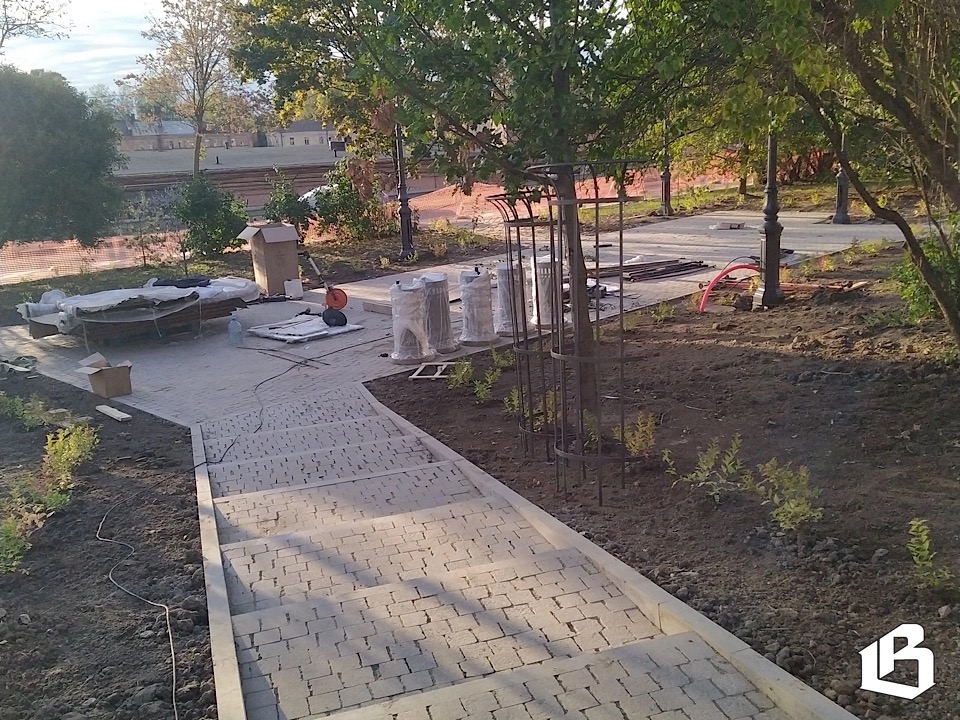 Скоро откроется обновленный сквер в Старом Выборге