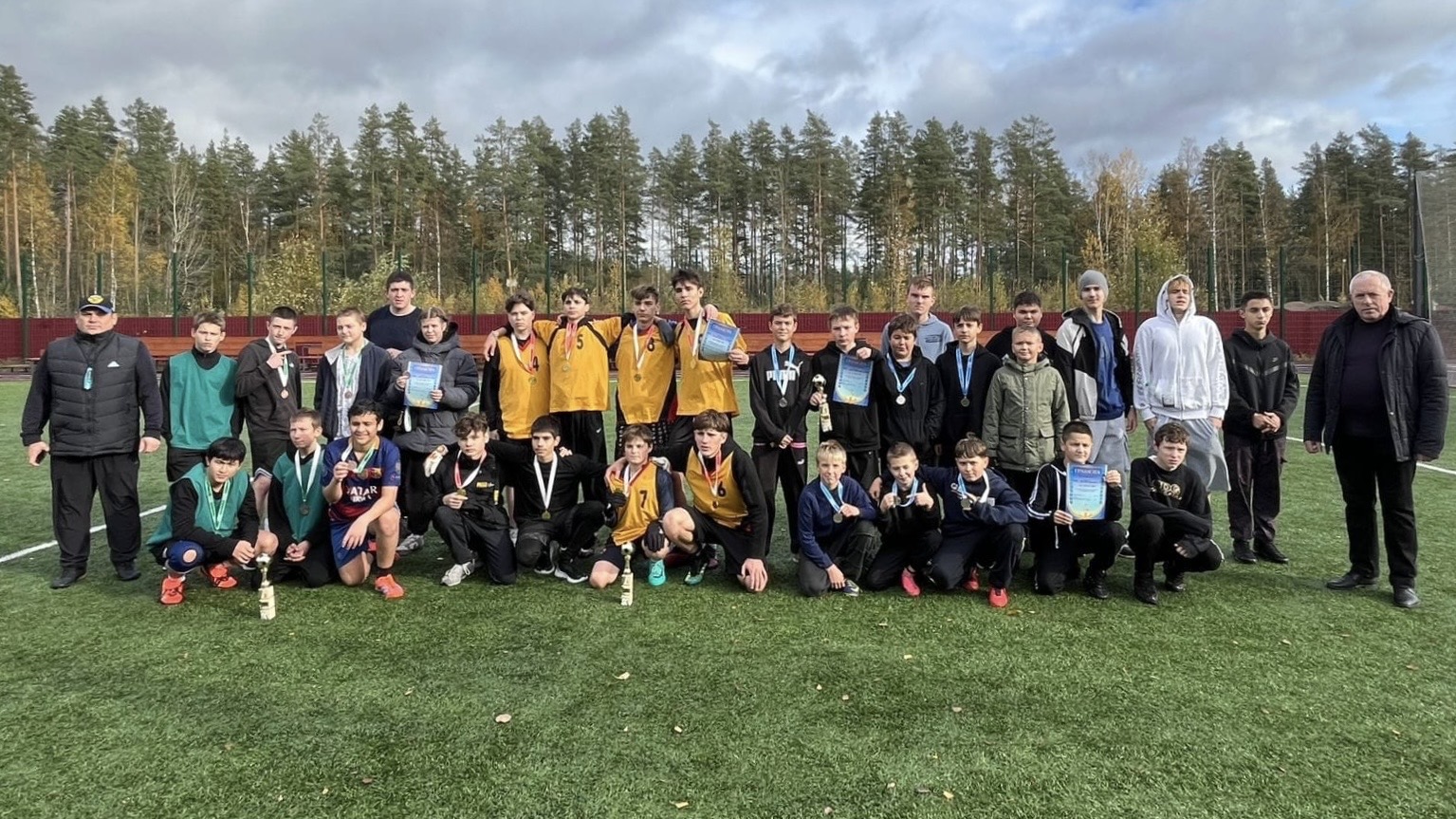 Футбольный праздник в Семиозерье