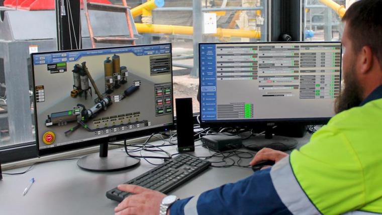 В Выборгском районе запускают асфальтобетонный завод