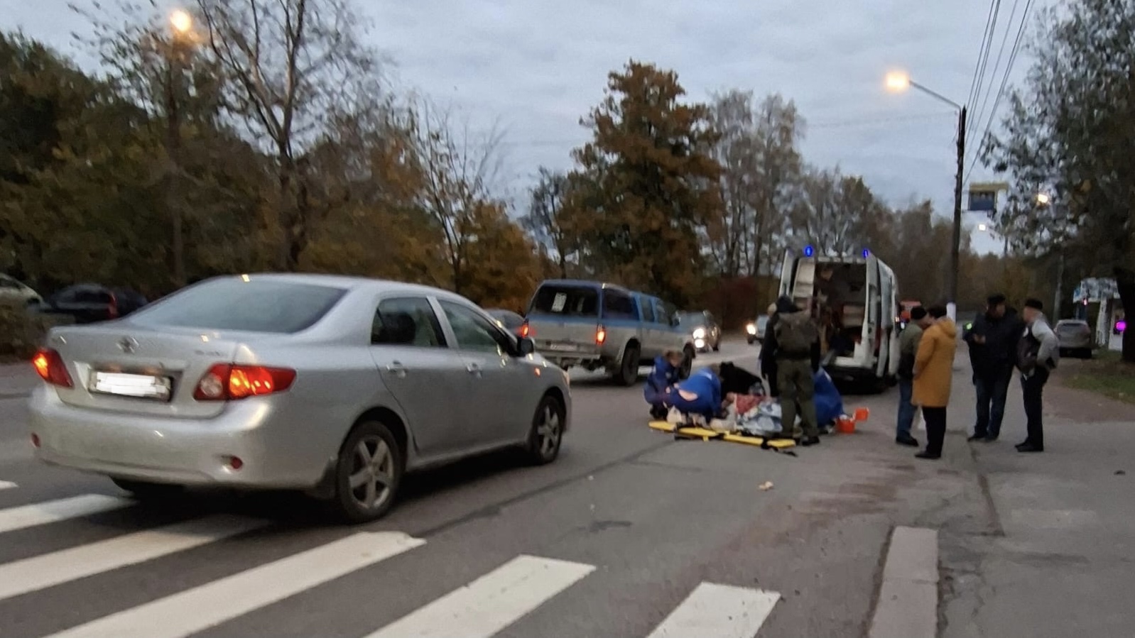 Официально о вечернем ДТП в Выборге с пострадавшим пешеходом
