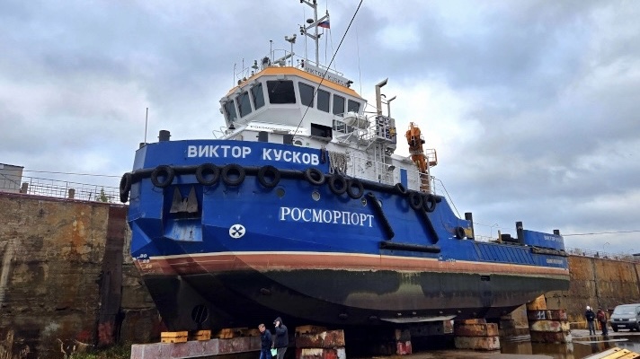 Выборгский судостроительный завод готовится к ремонту «Виктора Кускова»