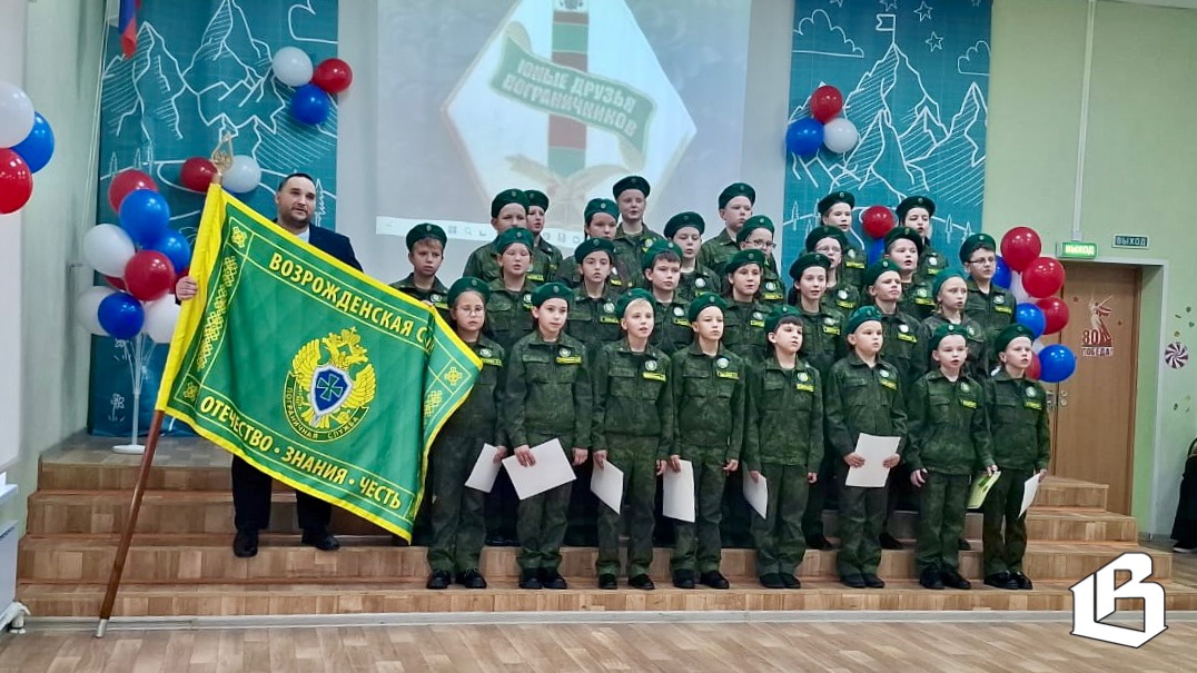 В Выборгском районе открылся новый кадетский класс пограничной направленности 