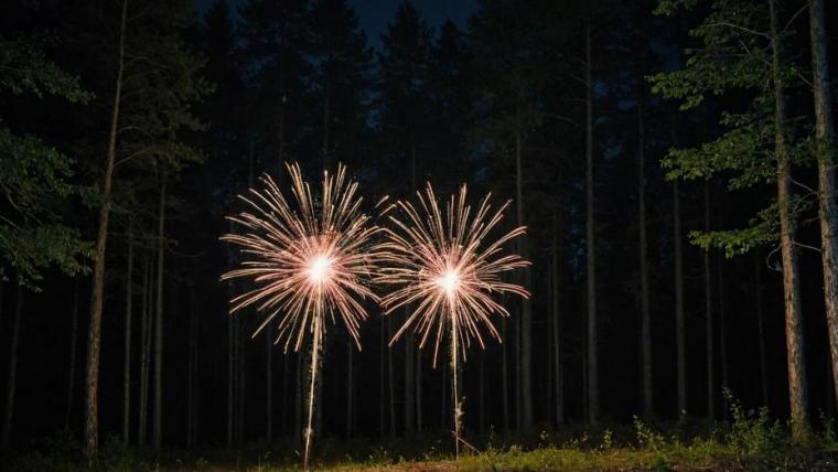 Минприроды хочет запретить использование пиротехники в лесах