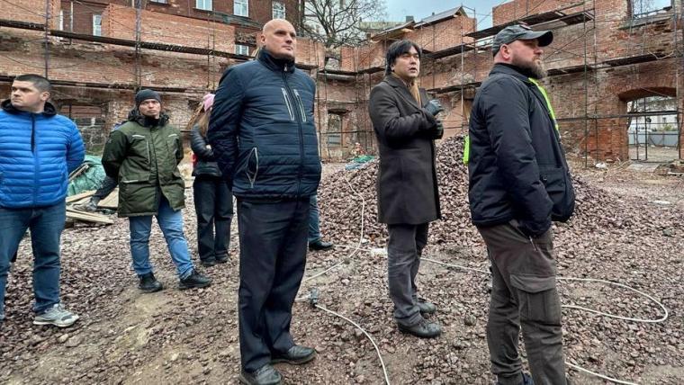 В Выборге комиссия проверила темпы восстановления исторических памятников