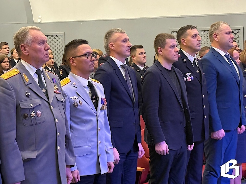 В Выборге отметили День сотрудника внутренних органов