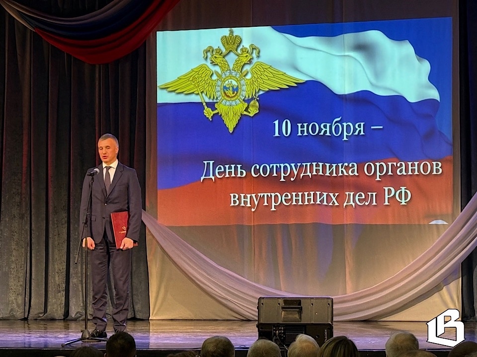 В Выборге отметили День сотрудника внутренних органов