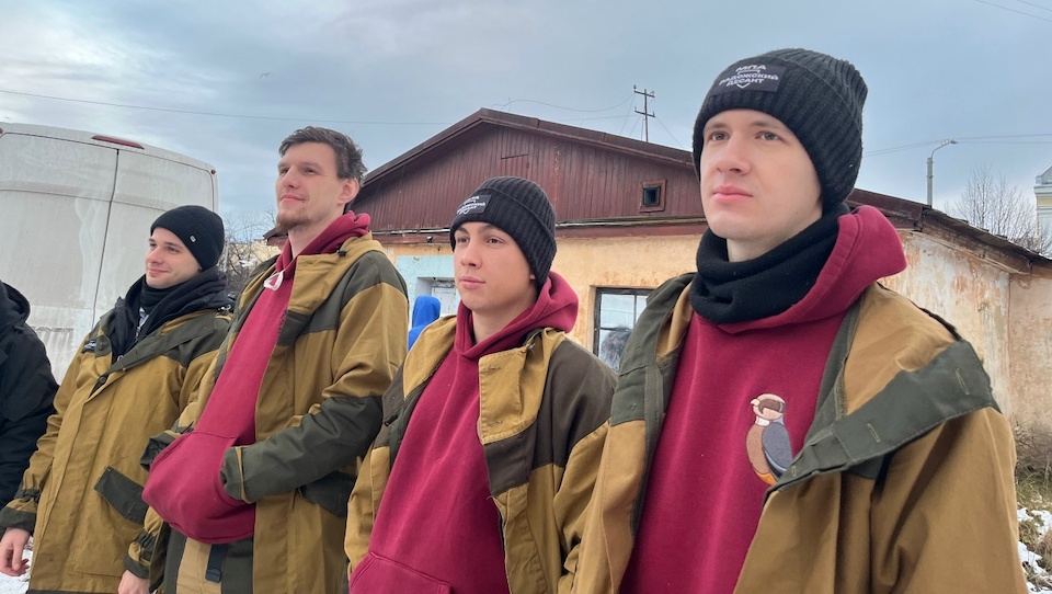 «Ладожский десант» в Выборге: добровольцы – в деле