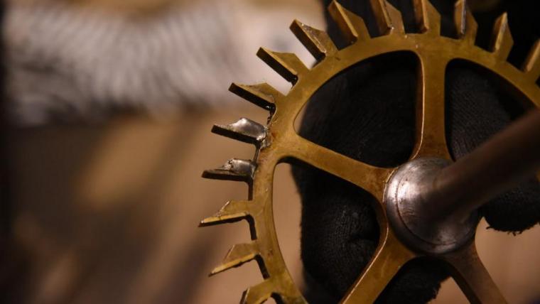 В Выборге опять идут старинные часы