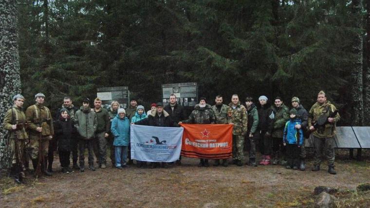 На местах боёв под Выборгом в годовщину начала Советско-финляндской прошёл митинг