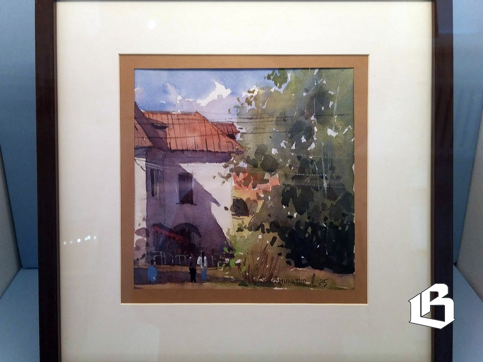 Выставка акварелей вновь в Замке