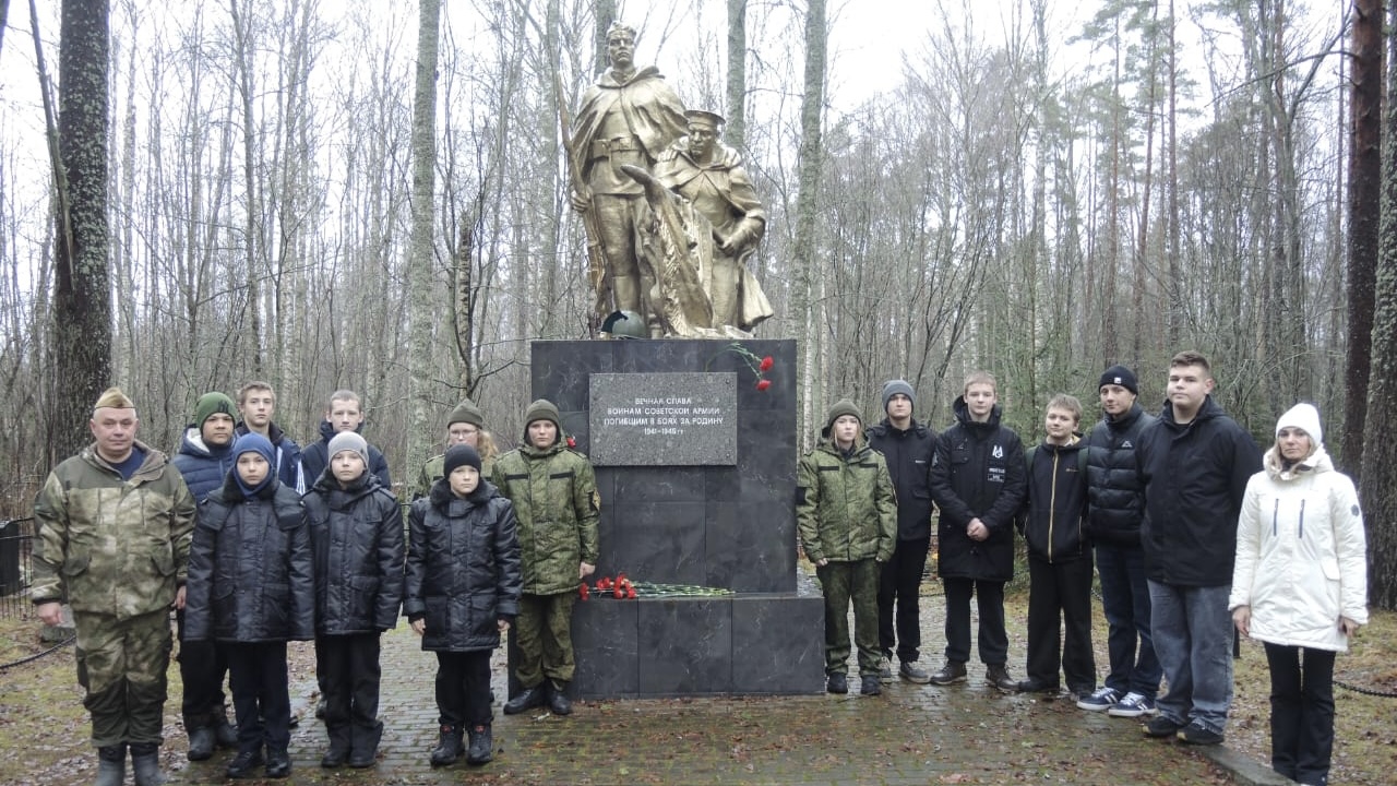Школьники из Выборга и посёлка Советский совершили Поход Памяти 
