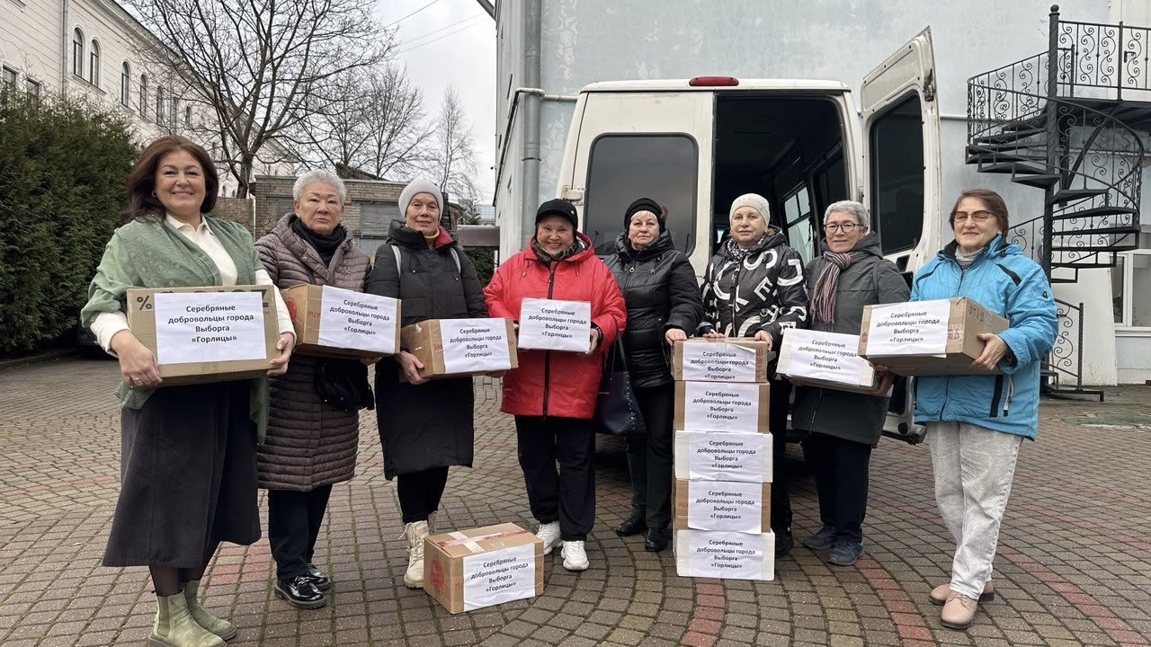 «Горлицы» Выборга поддержали защитников