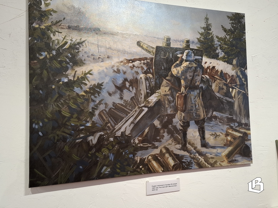 Образы Родины Даниила Багринцева: художник из ЛНР показывает свои работы в Выборге