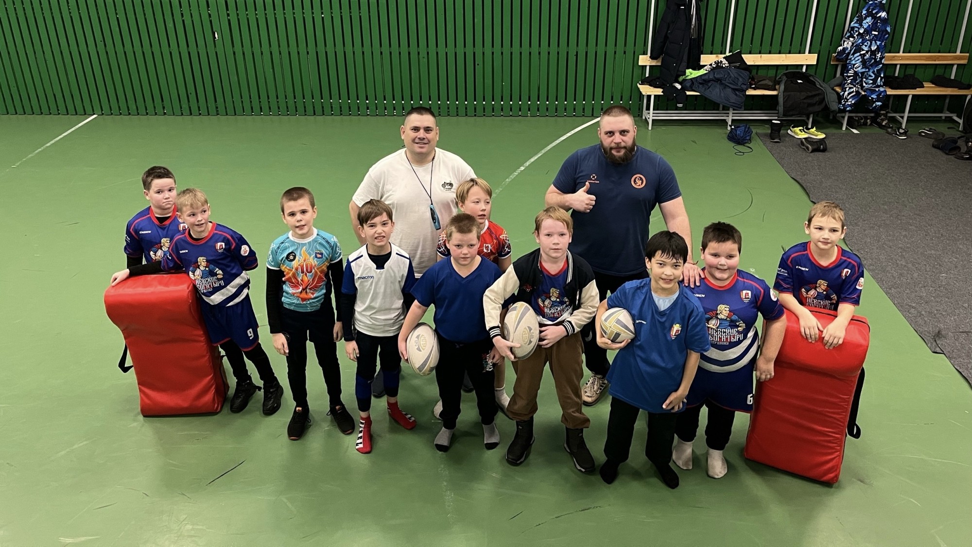 Юные областные регбисты готовятся к всероссийским турнирам в Выборгском районе