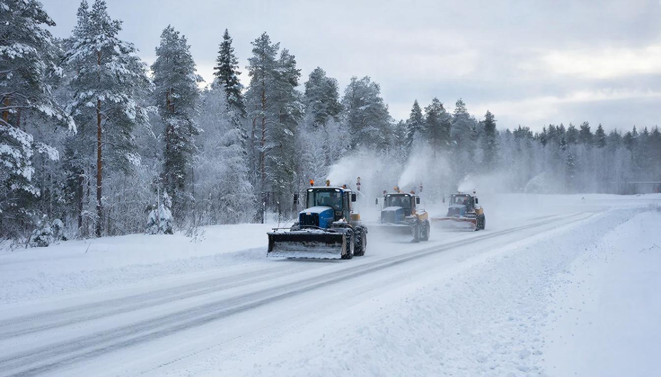 Зима заставляет работать интенсивнее