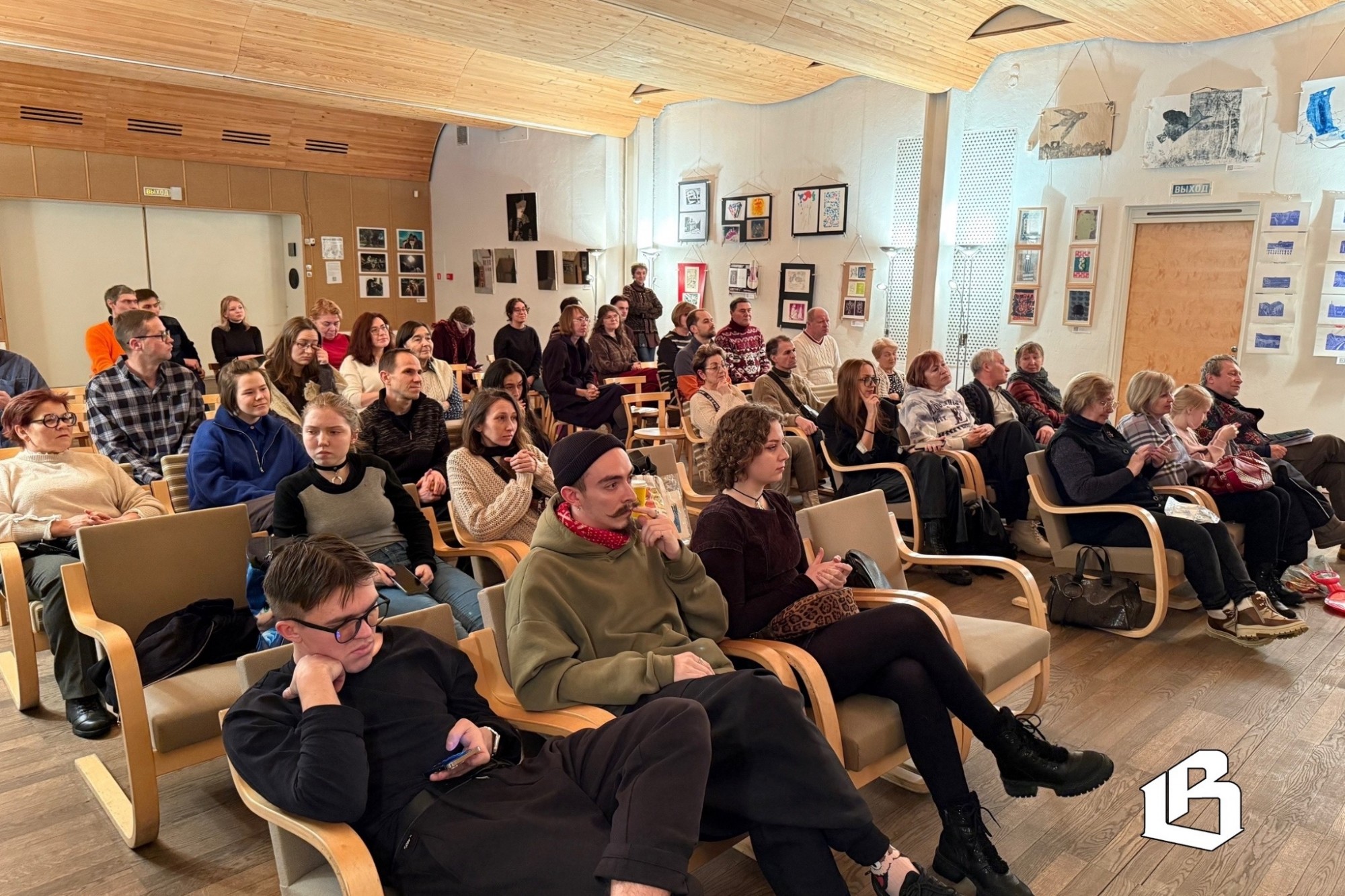 Музыка в оттиске. В Аалто объединили арт-рок и графику