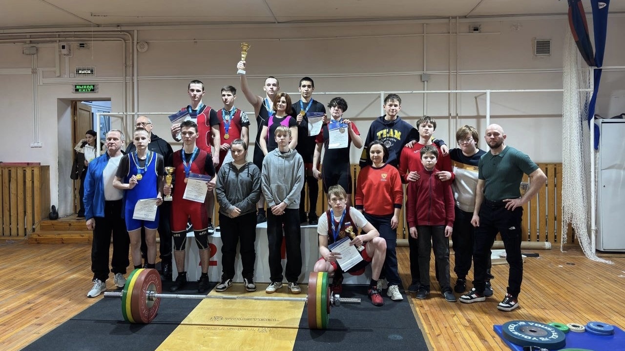 Выборгские штангисты – сильнейшие в регионе