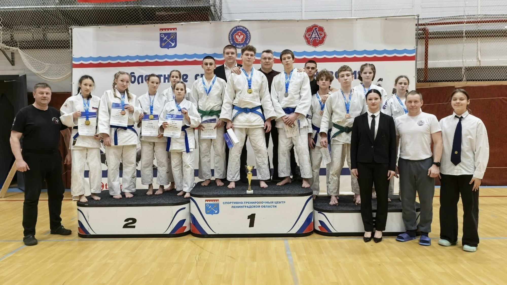 Выборгские дзюдоисты – чемпионы 47 региона!