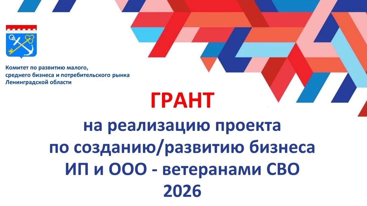 Ленобласть: гранты для ветеранов СВО