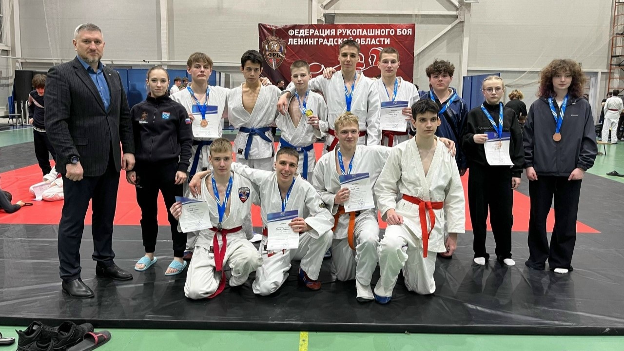 Выборгские рукопашники – призёры регионального турнира