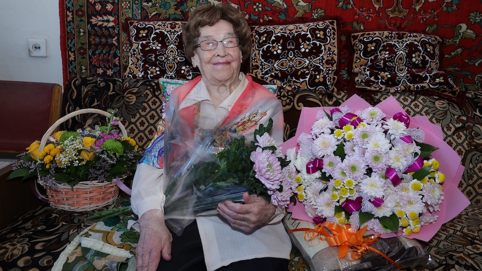 Выборг чествует юбиляра: Марии Никитиной – 100 лет!