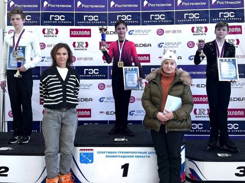 Юные фигуристы трёх федеральных округов сражались в Выборге за путёвки в Йошкар-Олу