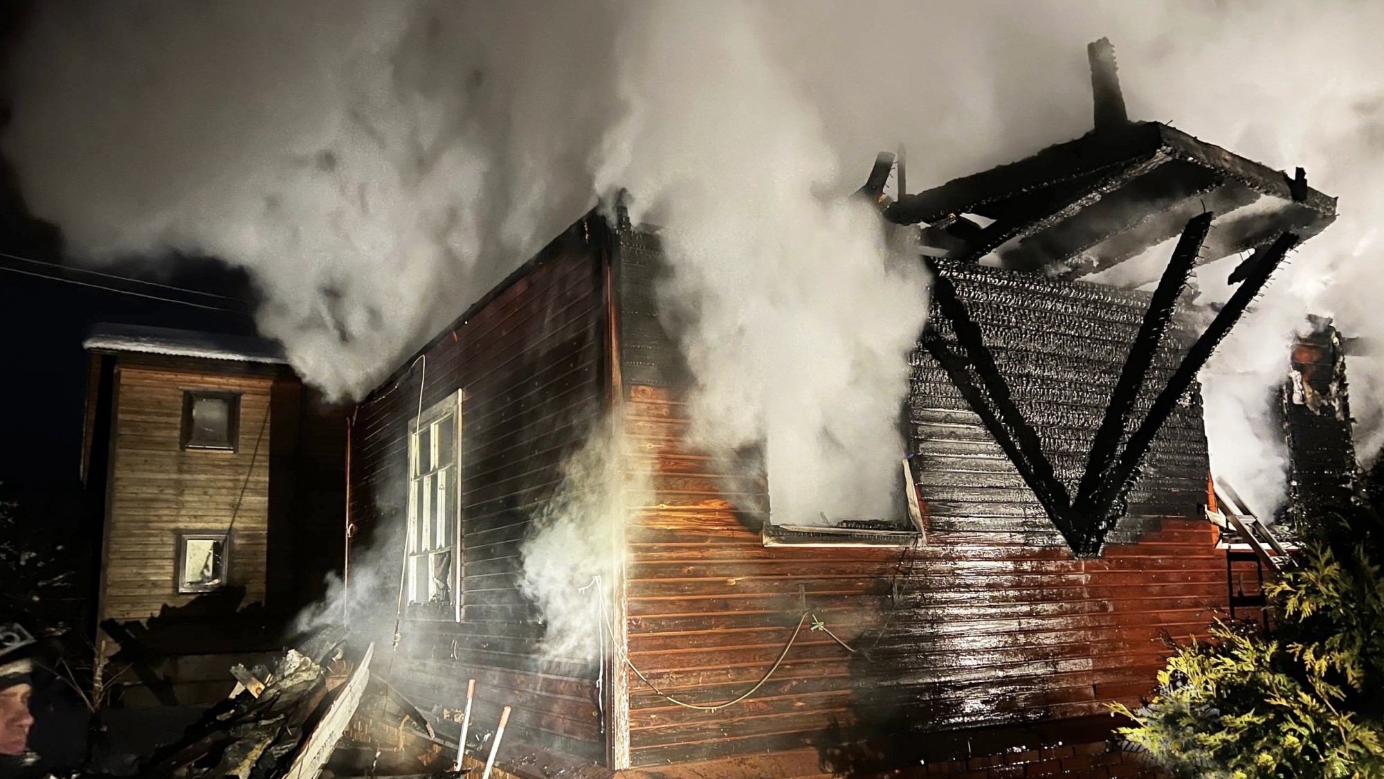 Возгорание в Рощинском поселении привело к гибели человека