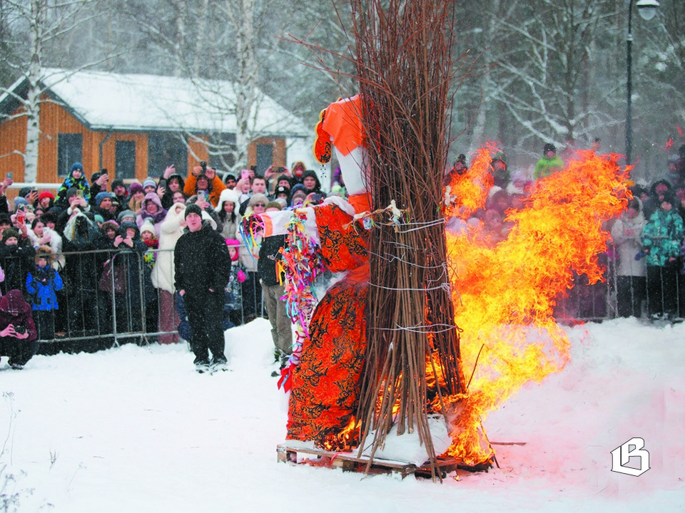 Разгуляй-­Масленица на Батарейной горе в Выборге