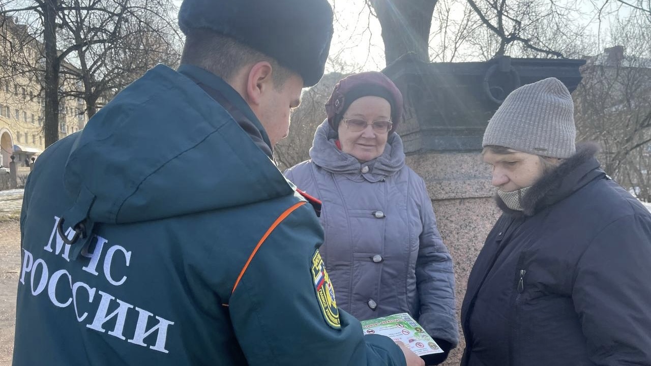 Пожарная безопасность в Выборгском районе: инспекторы проводят подворовые обходы