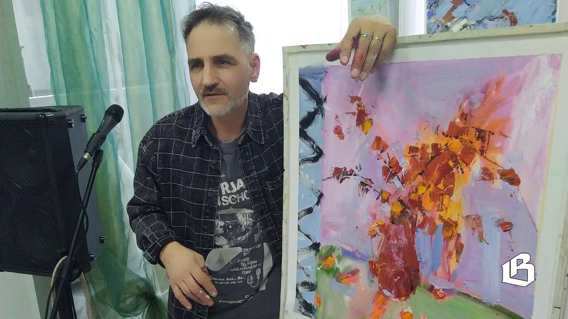 Андрей Улейский «шалит» в Выборге