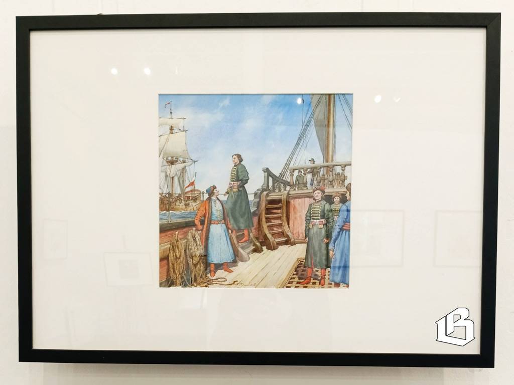 Открытие выставки акварели Андрея Троня в Выборге