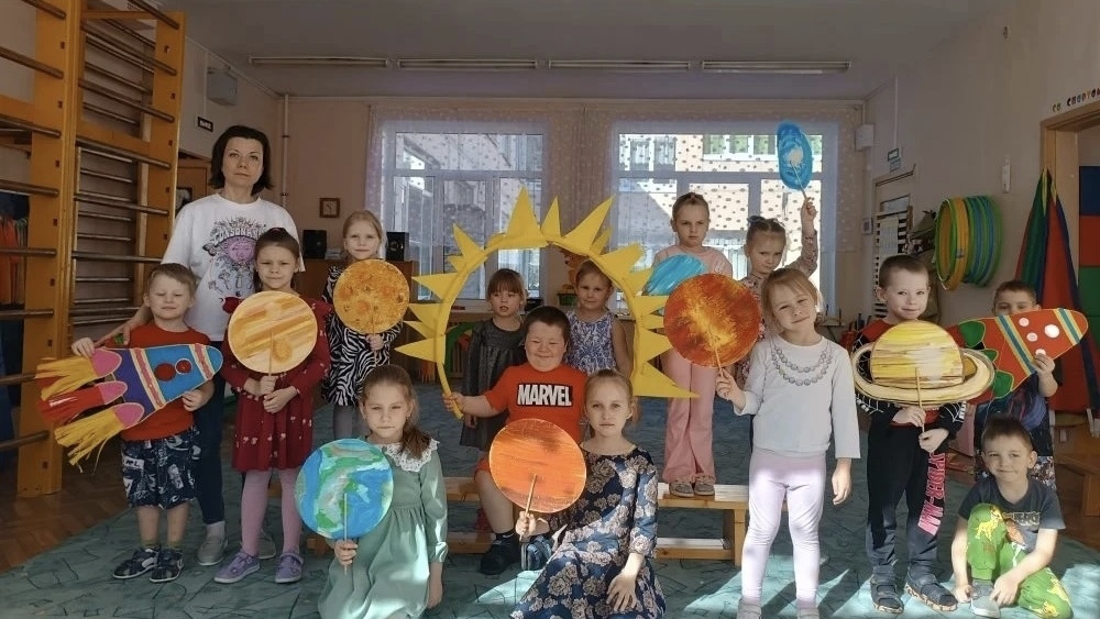 Космическое приключение в детском саду поселка Ленинское
