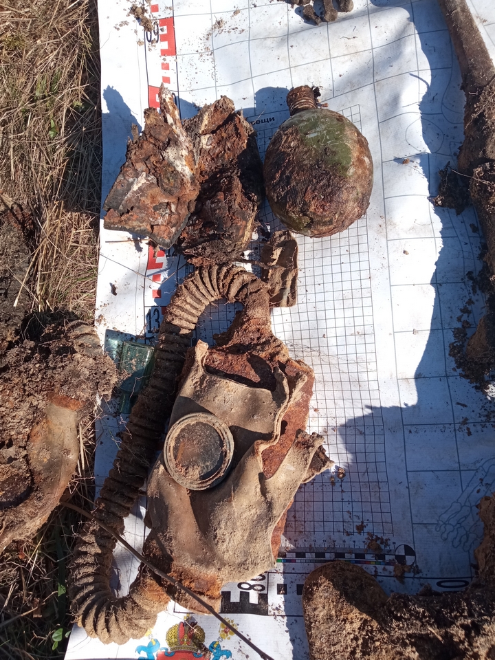 Как под Выборгом нашли останки трёх красноармейцев