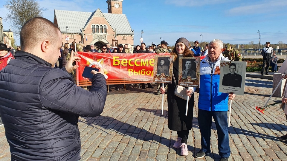 Выборгский район: подготовка к 9 Мая продолжается