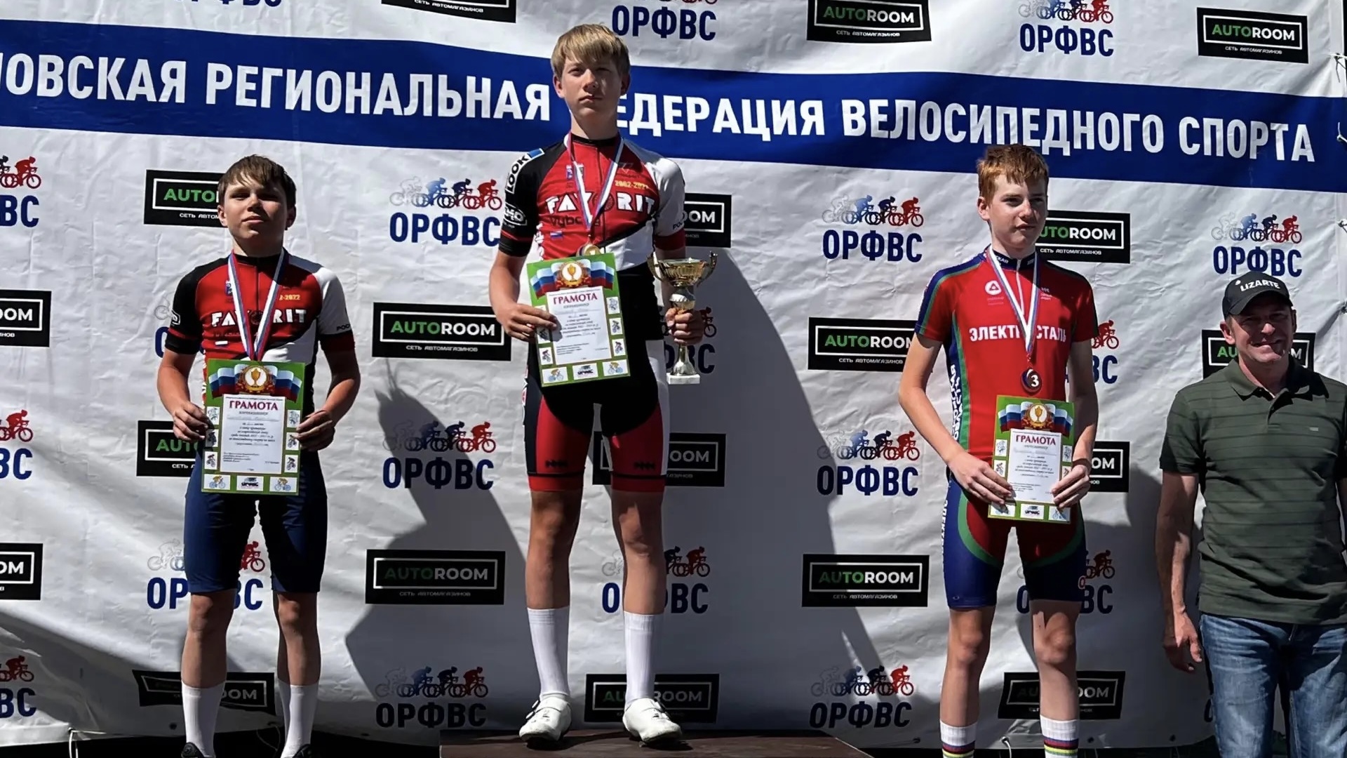 Выборгские велогонщики – медалисты Всероссийских соревнований