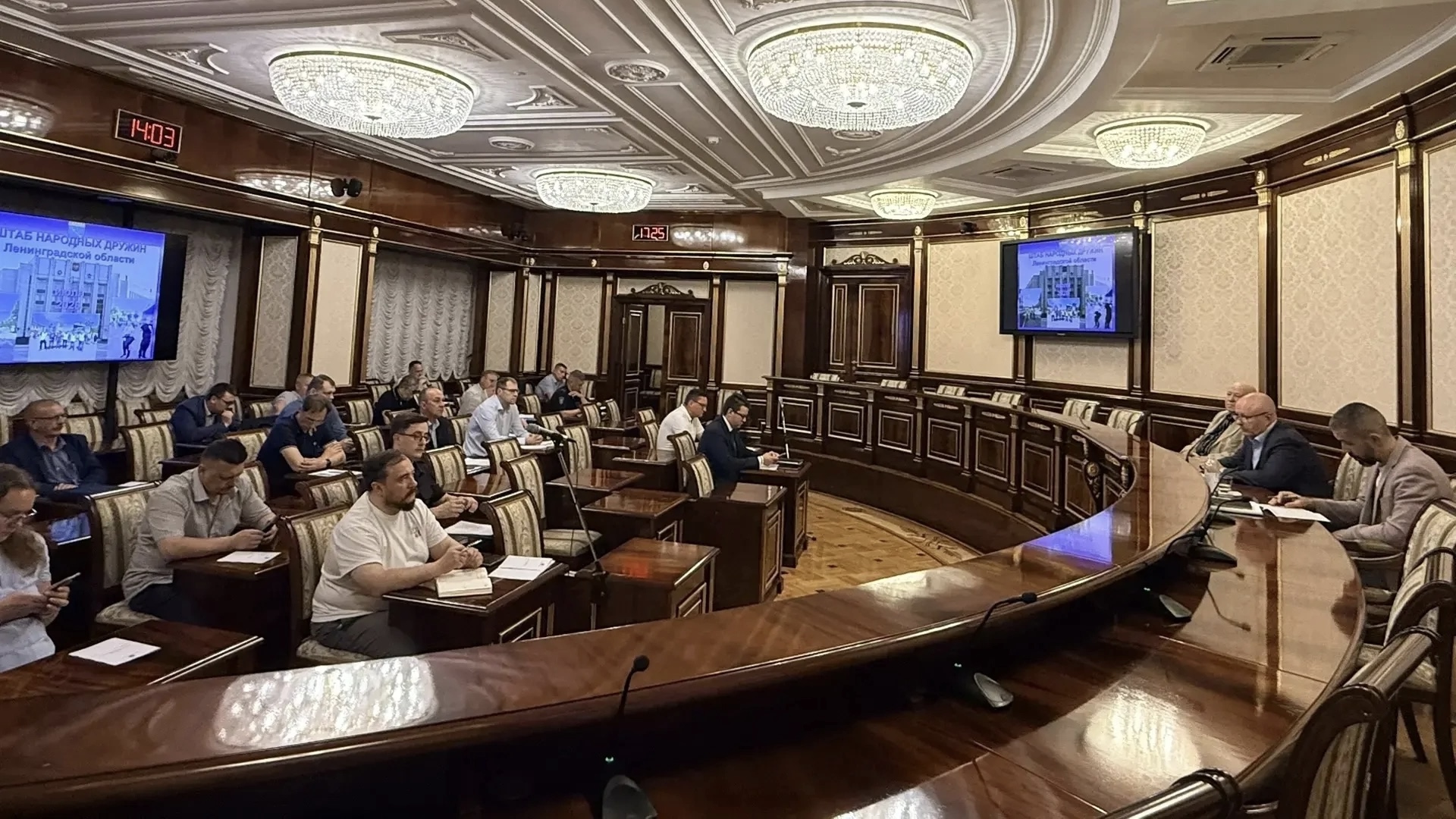 Определены лучшие народные дружины 47 региона 
