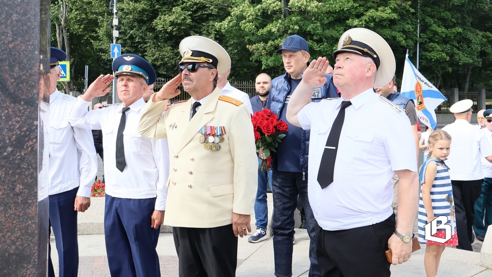 Выборг отметил День Военно­-Морского Флота