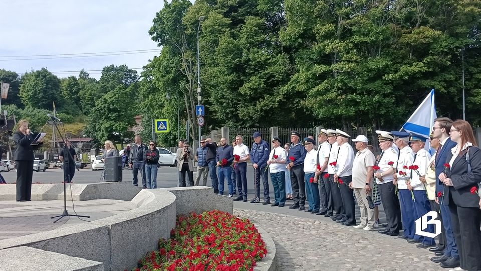 Выборг отметил День Военно­-Морского Флота