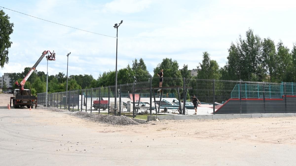Скейт-парк у «Авангарда» откроют в День физкультурника
