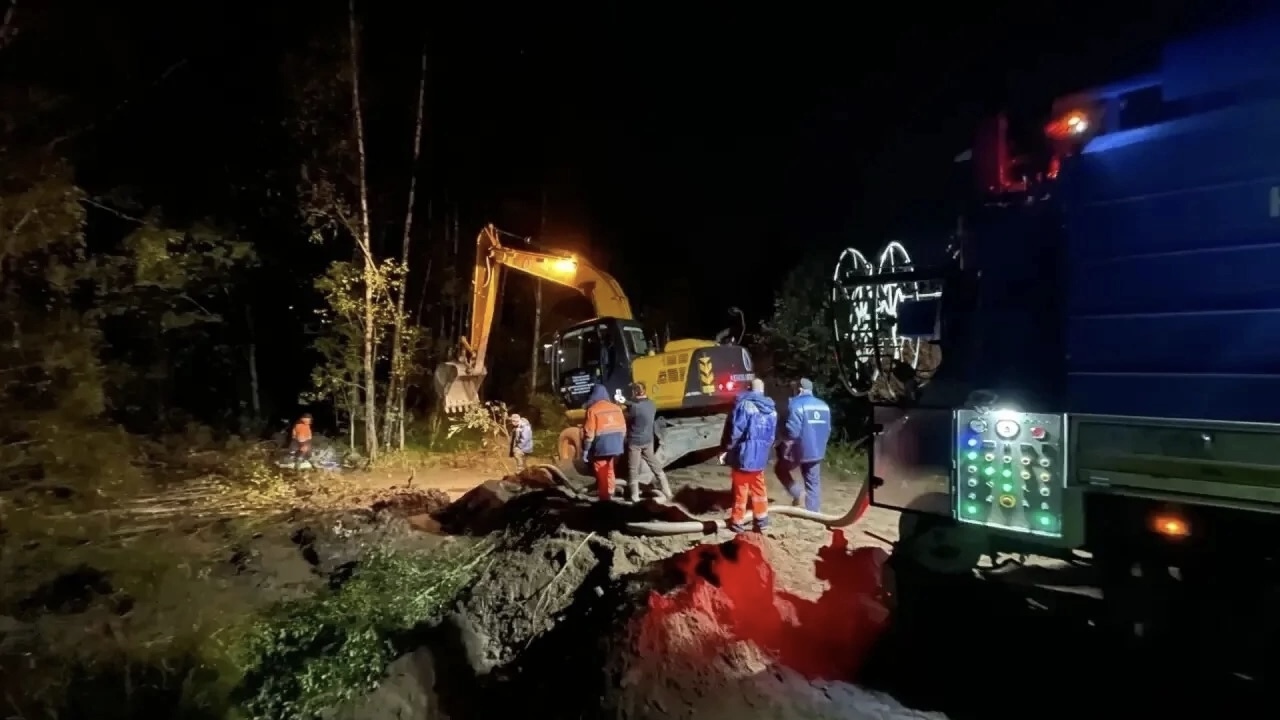 Авария устранена: водоснабжение южной части Выборга в норме