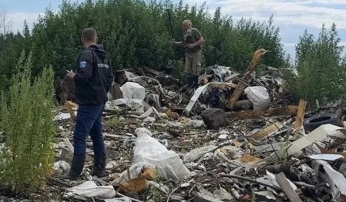 Свалку на землях птицефабрики обнаружил Эконадзор