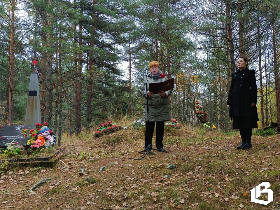 В Выборгском районе предали земле останки воинов Красной Армии