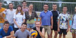 В Высоцке играли в волейбол