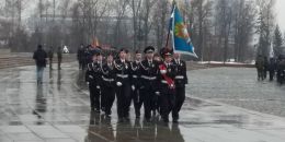 Полицейские кадеты из Выборга лучше всех в России ходят строем с песней