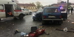 Лобовое столкновение у Крепостного моста в Выборге